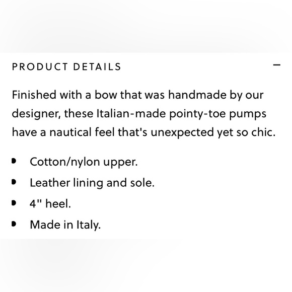 J Crew Collection Bow pumps in stripes w bow detail - Picture 6 of 7